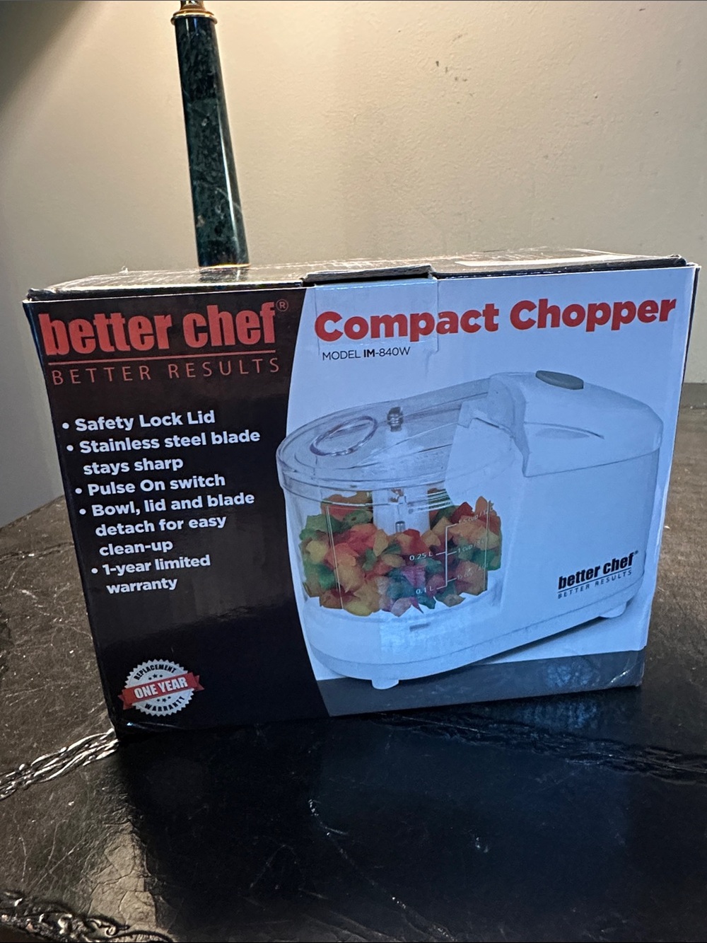 Better Chef Compact Chopper - White